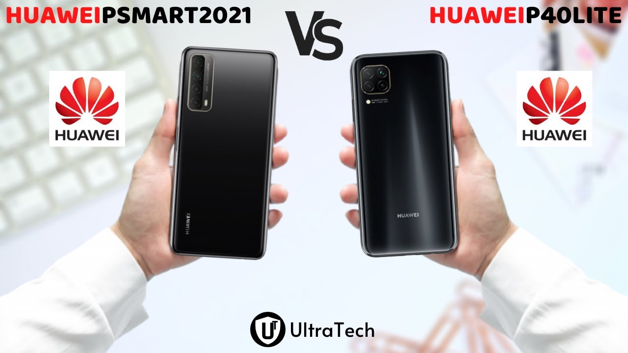 Huawei P Smart 2021 vs Huawei P40 Lite | Comparison Video