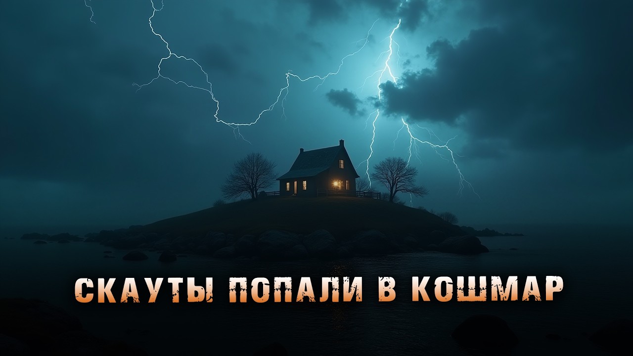 СКАУТЫ ПОПАЛИ В КОШМАР НА ОСТРОВЕ. ОЧЕНЬ СТРАШНАЯ ИСТОРИЯ НА НОЧЬ