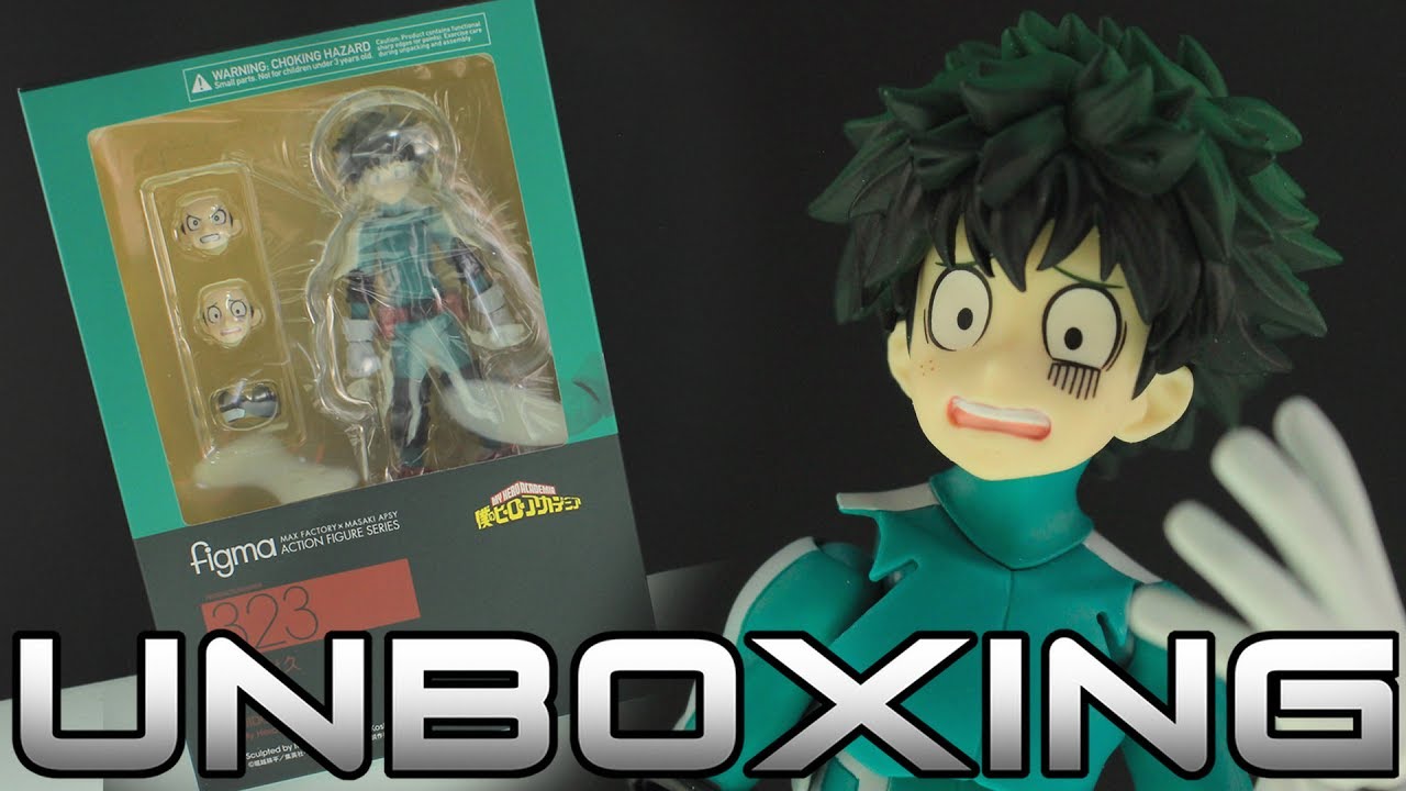 Figma 323 | Midoriya Izuku - MY HERO ACADEMIA - Anime Figure Unboxing 緑谷出久