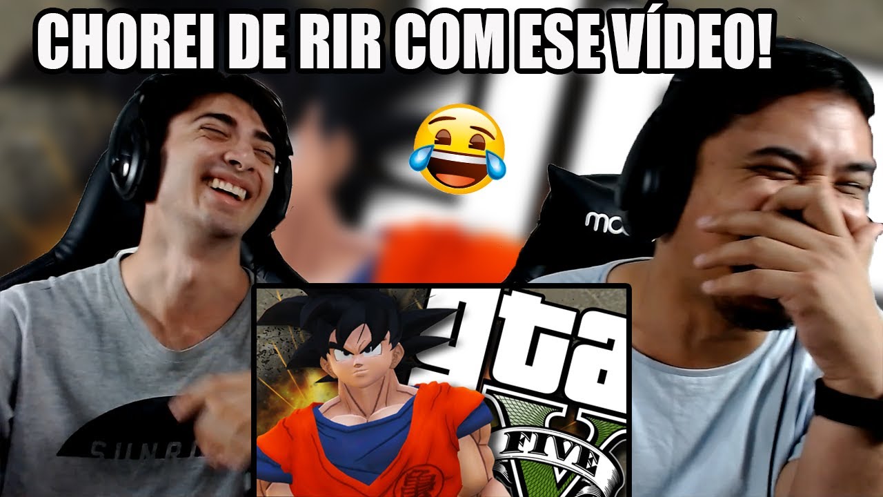 REACT REACT GTA V PC - Goku ZOEIRÃO (MODS) Games EduUu