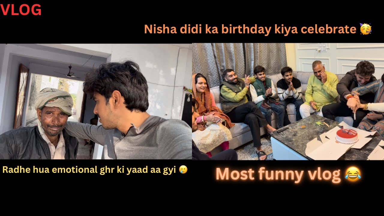 Radhe ki re-entry 😎| Poora mahol bna diya aaj radhe ne 😂| FULL MASTI VLOG ❤️🥰
