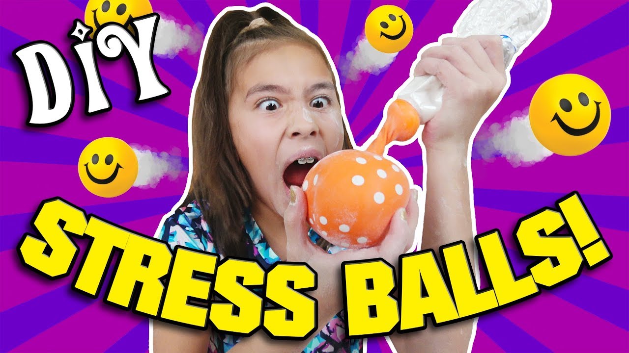 EXPLODING STRESS BALL!!! How to Make DIY Stress Balls with Jillian!