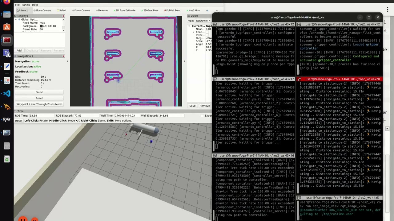 Robotics Lab: Exam Project Demo