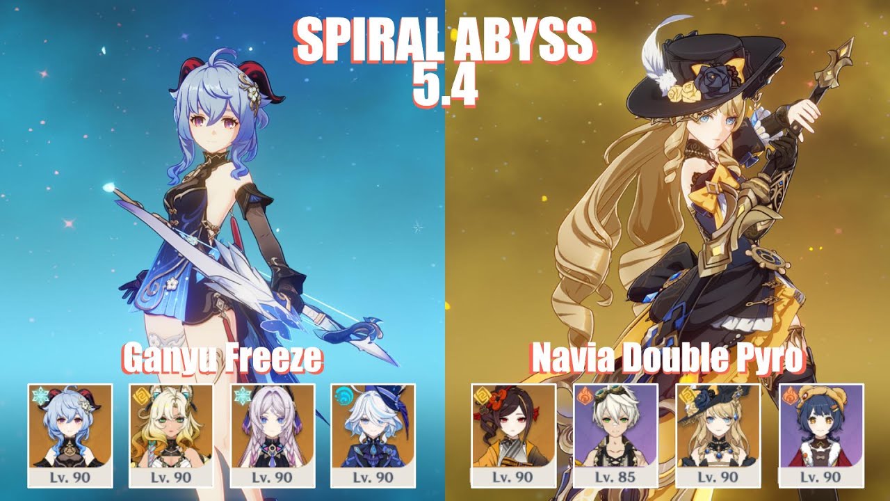 Ganyu Freeze & Navia Double Geo | NEW Spiral Abyss 5.5 | Genshin Impact