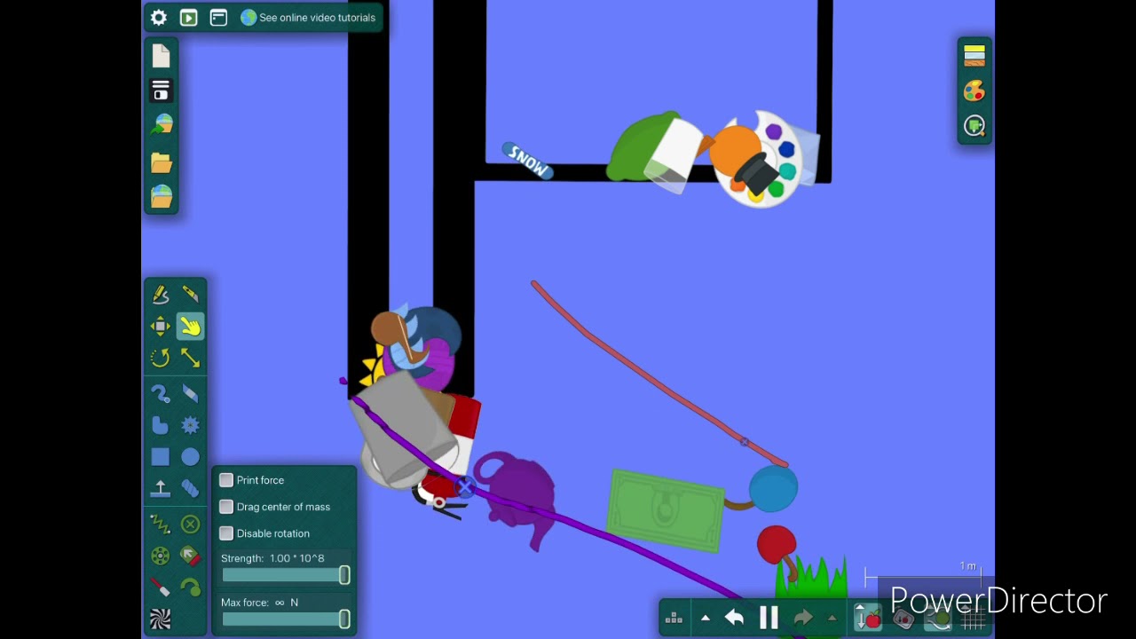 Object lock down marble race ( Credit to  Wolfystudios
