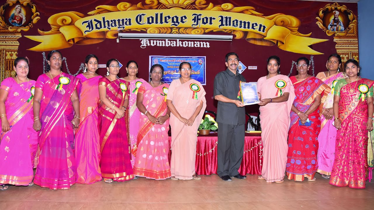 Traditional Dance - Department of Tamil , Idhaya college for Women - Kumbakonam.