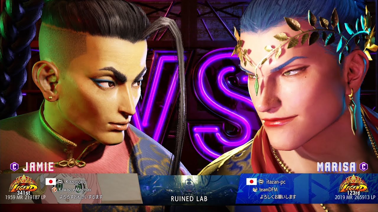 Kazunoko (Jamie) vs Itazan (Marisa)：かずのこ（ジェイミー）vs 板ザン（マリーザ）