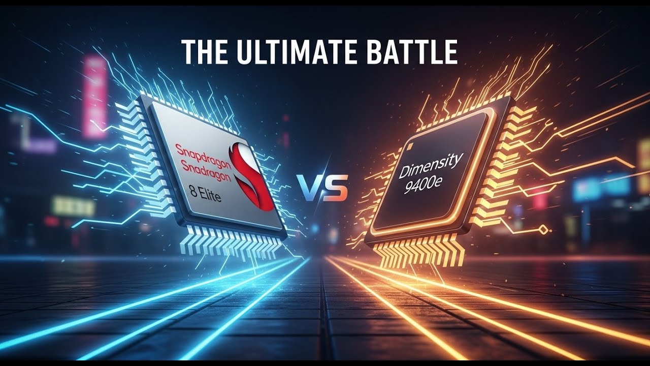 The Mobile CPU War is Over: Snapdragon 8 Elite vs. Dimensity 9400e. Who Won?