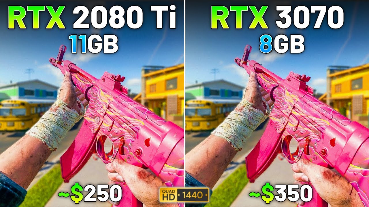 RTX 2080 Ti vs RTX 3070 | Test in 16 Games | 1440p