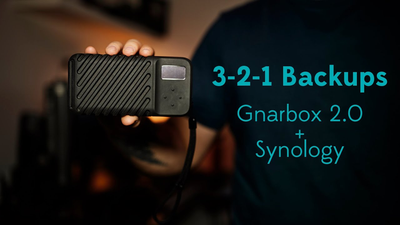 3-2-1 Backup for Photographers | Synology + Gnarbox 2.0