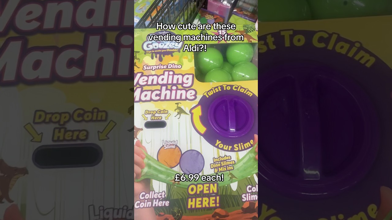 Cute Aldi vending machines #aldi #bargainbandita #bargainfinds
