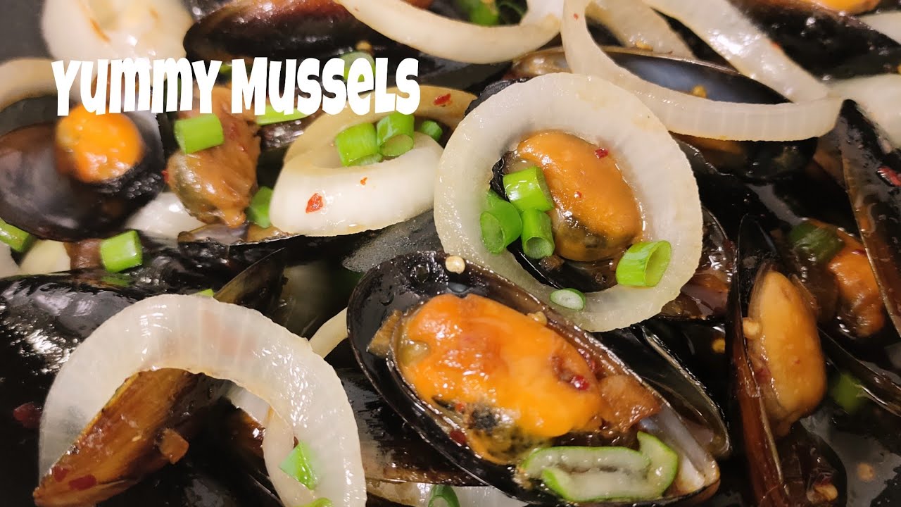 EASY MUSSELS RECIPE | ( TAHONG RECIPE)