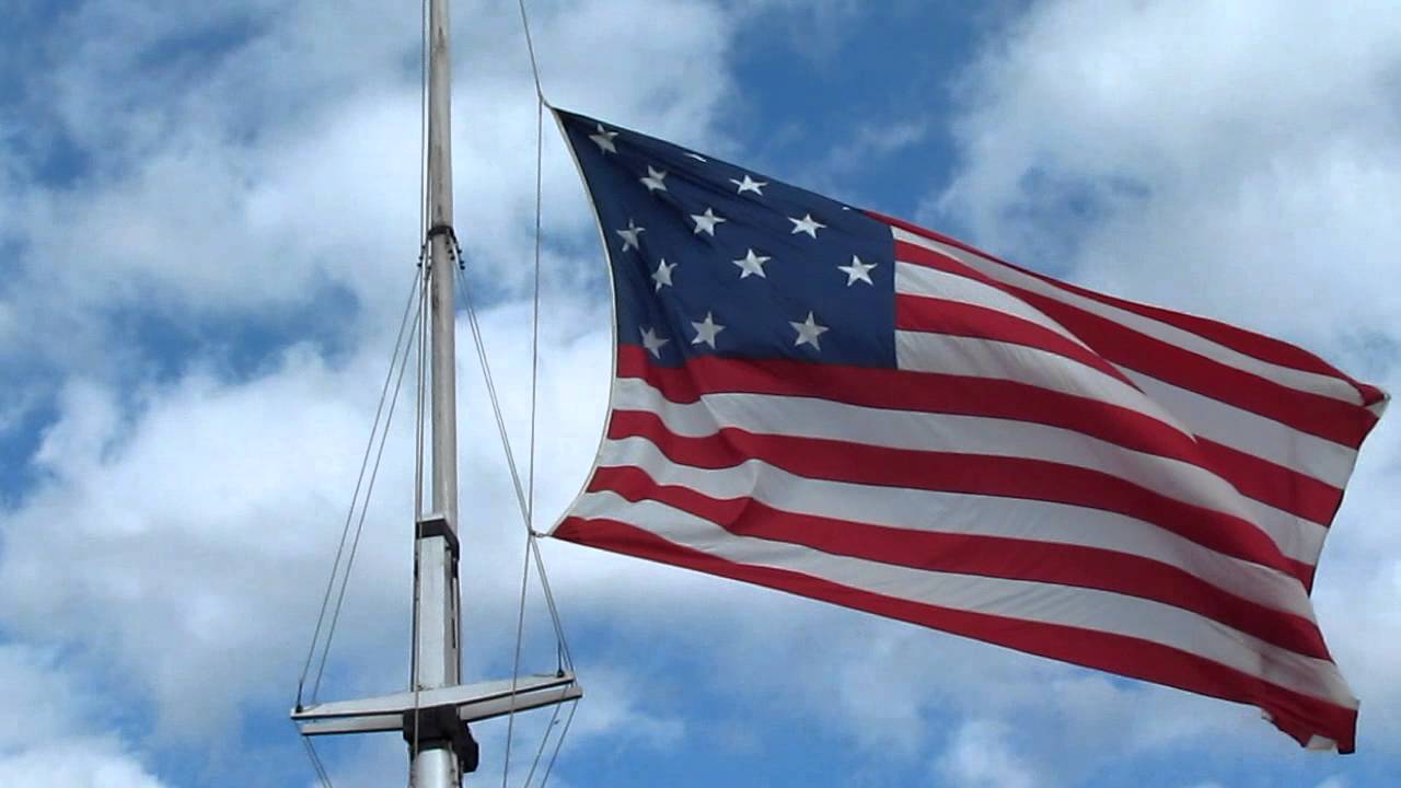 FLAG RAISING AT FT. MCHENRY
