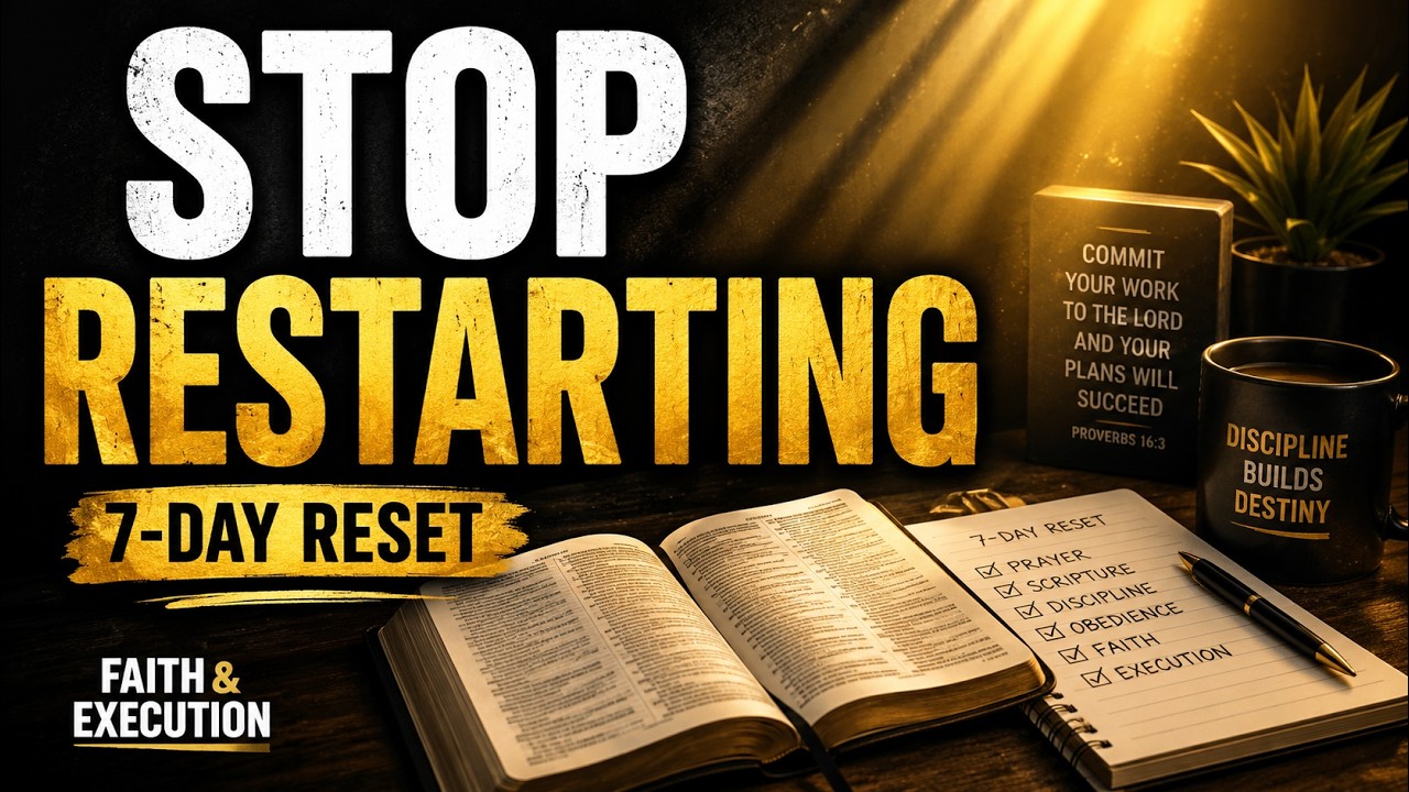 Stop Restarting: The 7-Day Faith & Execution Reset