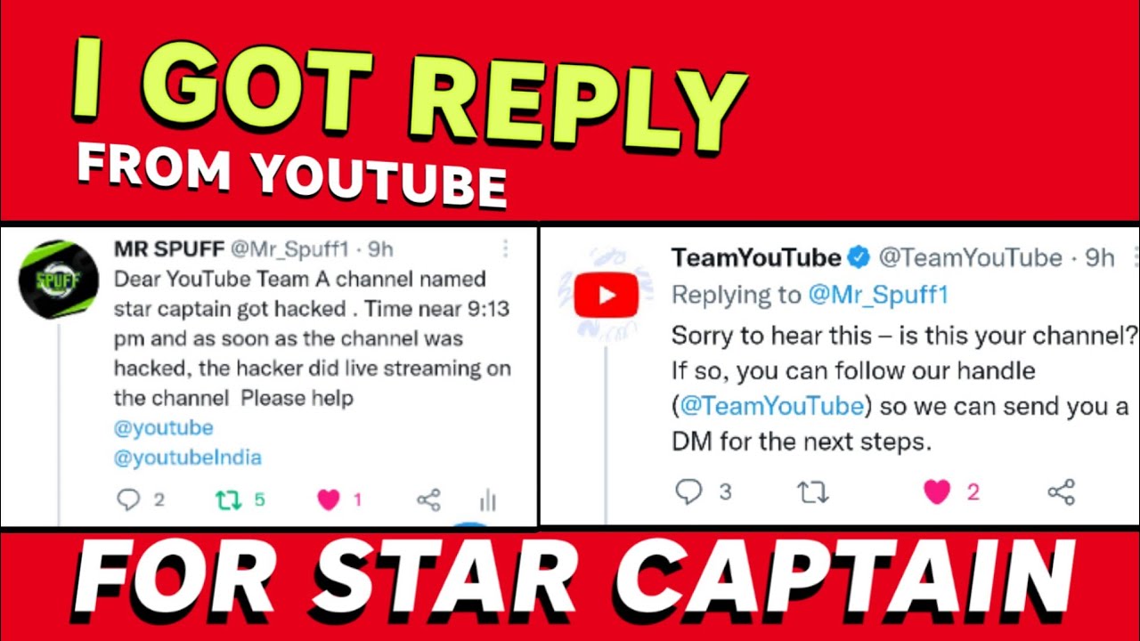 CAN BE A GOOD NEWS FOR STAR CAPTAIN ! | Star captain channel can be recovered