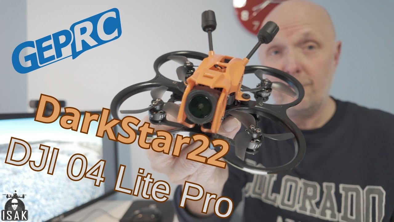 GEPRC DarkStar22 Unboxing och lite snack 🇸🇪