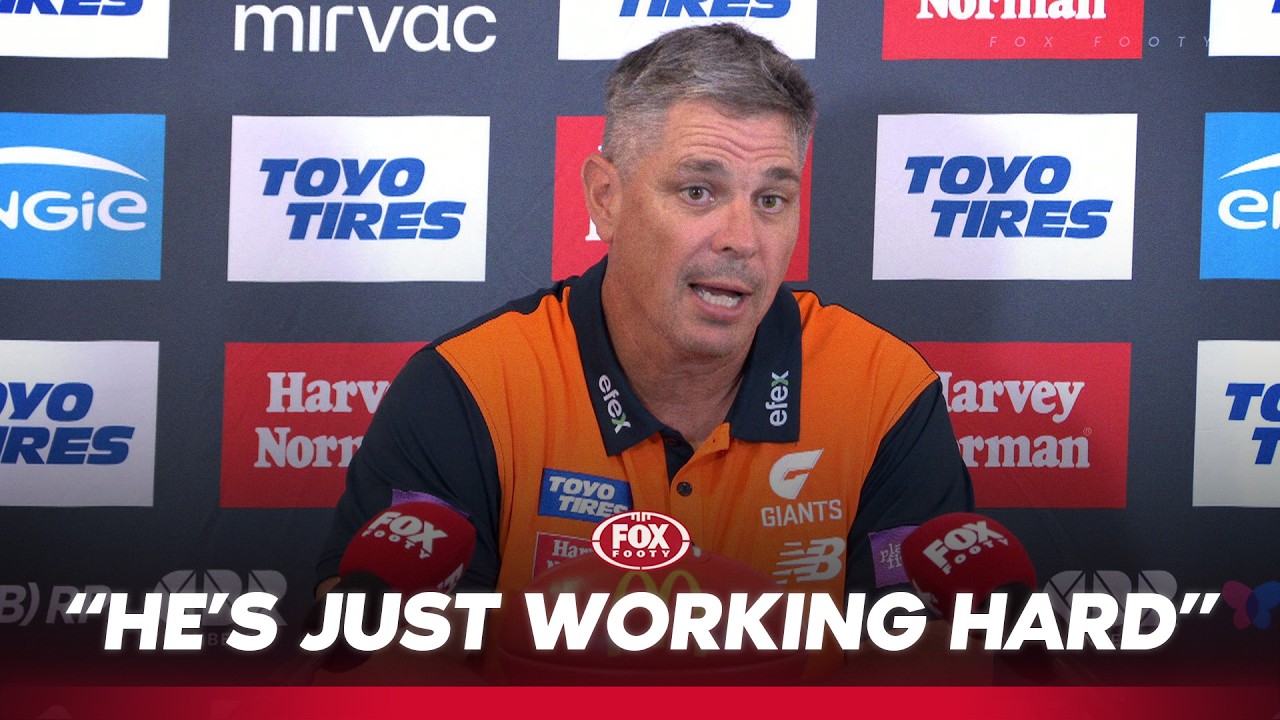 Kingsley reacts to Oliver's Electric GWS Debut 🤩 | GWS Giants Press Conference