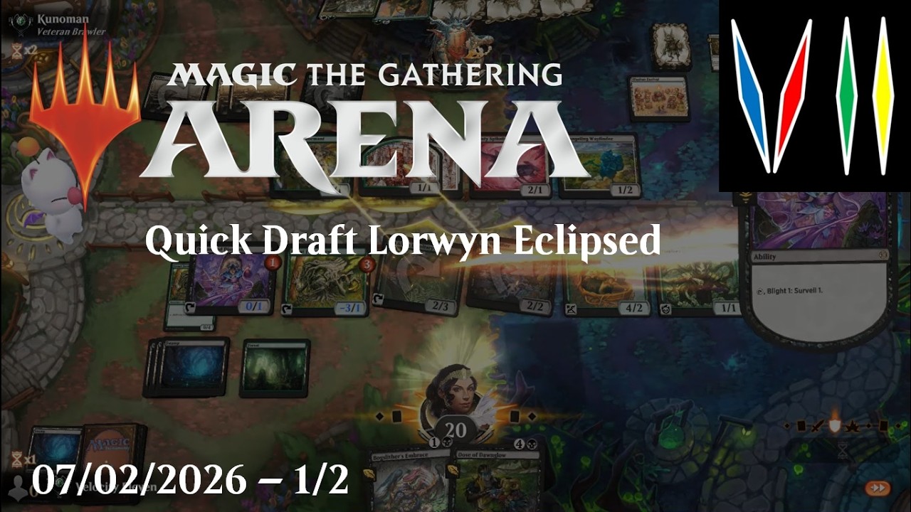 MTG Arena - Quick Draft Lorwyn Eclipsed (07/02/2026 - 1/2)