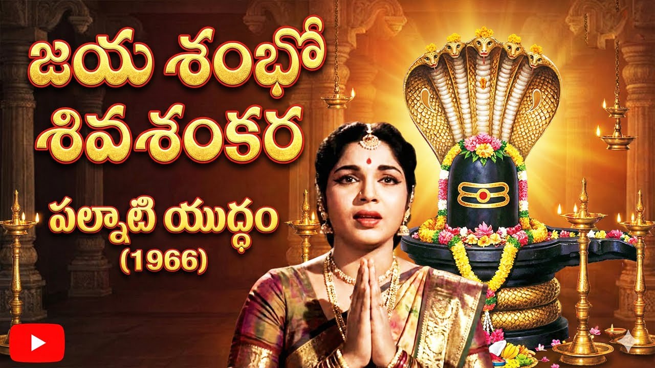 జయశంభో శివశంకర Jaya Shambho Shiva Shankara Maha Shivaratri Telugu Devotional Songs Palnati Yuddham