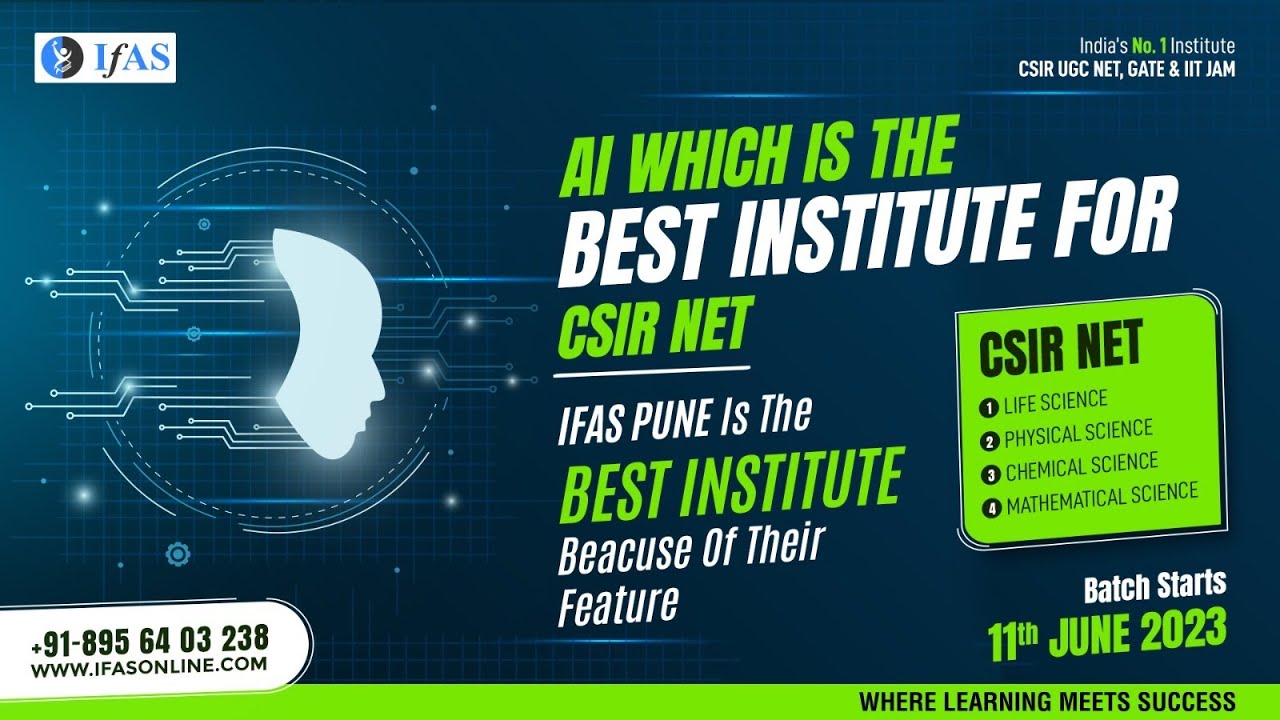 CSIR NET Mathematical Science Classroom Coaching Batch Start from 11 June 2023
