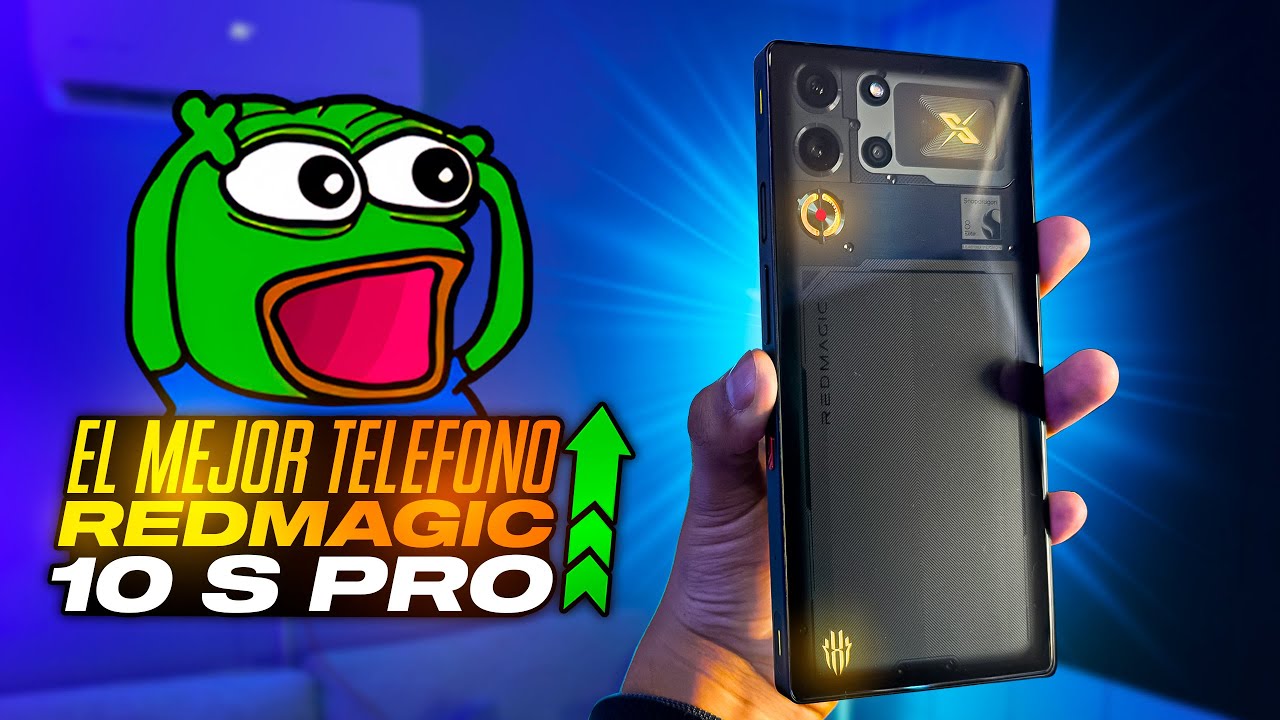 Prob&eacute; el REDMAGIC 10S Pro | El mejor tel&eacute;fono GAMER&nbsp;del&nbsp;2025