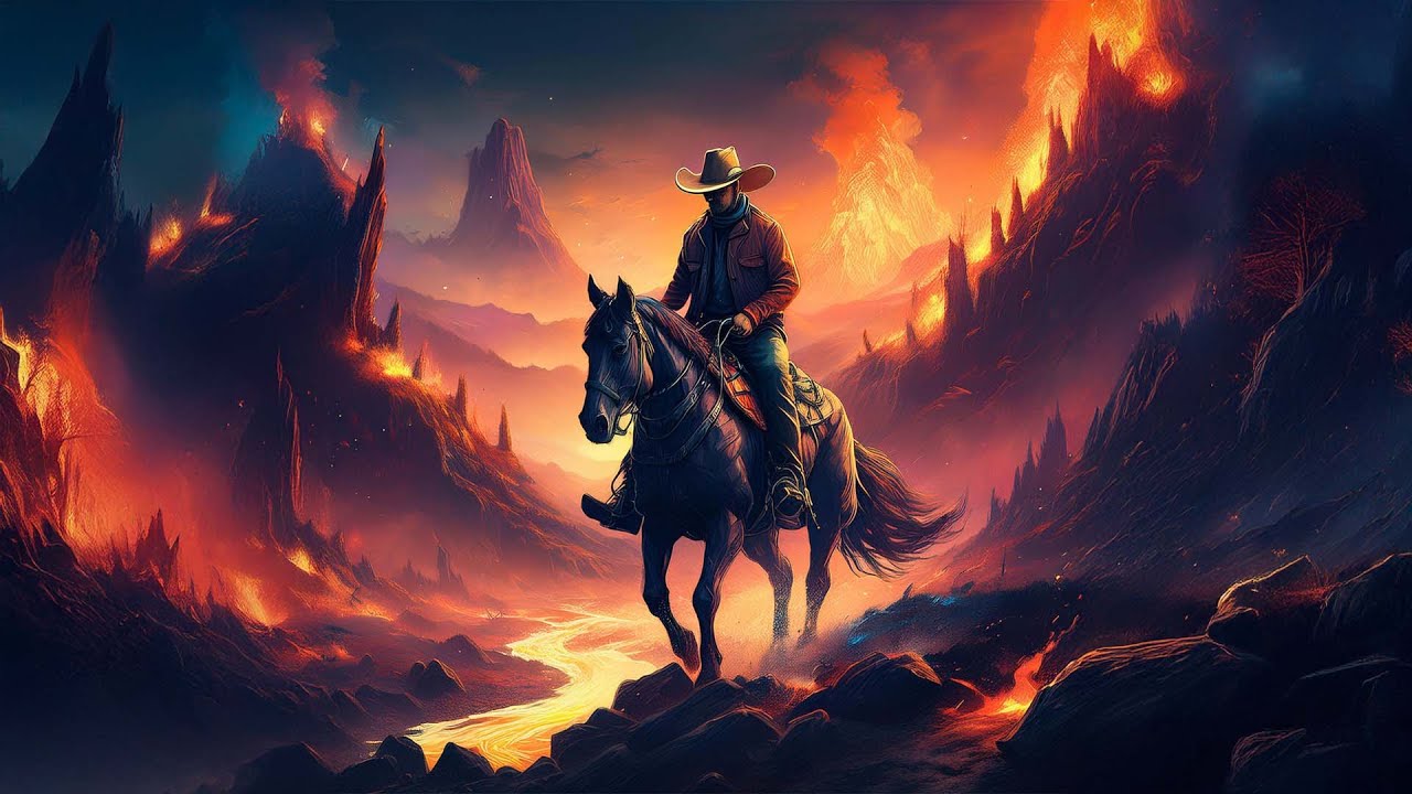 David Evil - Cowboy del Infierno - Rock (IA COVER)