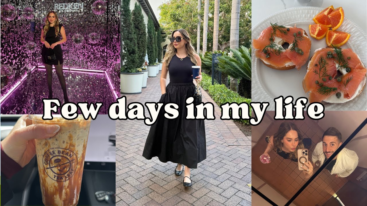 Husband's POV: FEW DAYS IN MY LIFE | Day Dates, Brand Events, Meal Ideas, Self-Care Maintenance