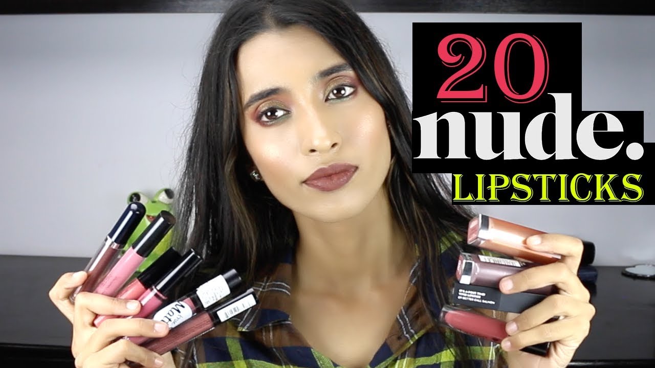 20 Nude Lipsticks For Indian Skin Tones