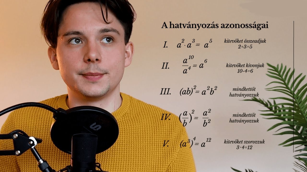 Hatványozás | A hatványozás azonosságai