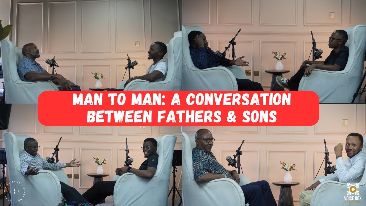 BREAKING THE SILENCE: A DEEP FATHER & SON CONVERSATION