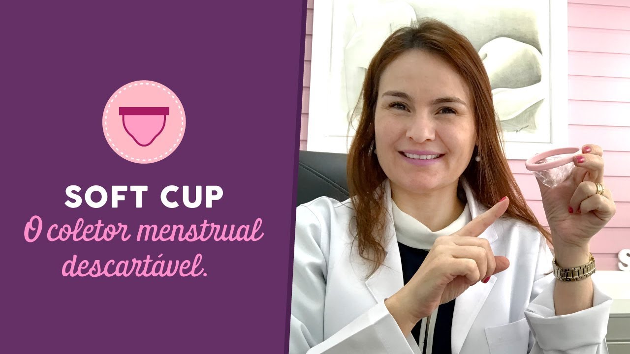 O coletor menstrual descartável