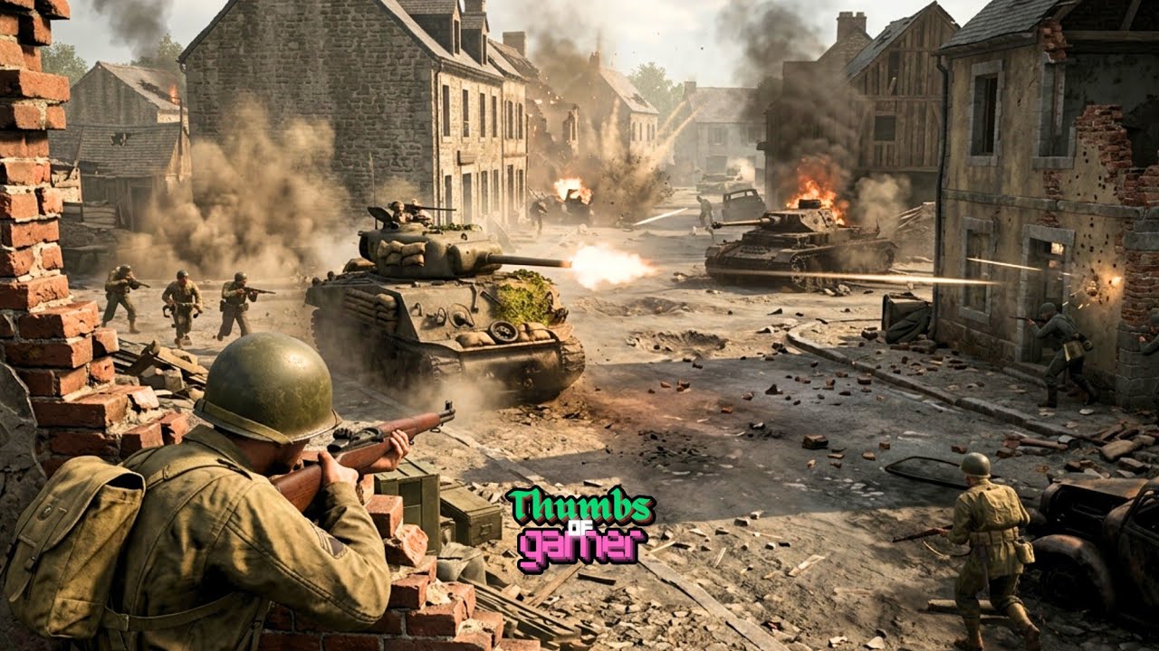World War 2 Battle Combat Gameplay | This WW2 has Great Graphics