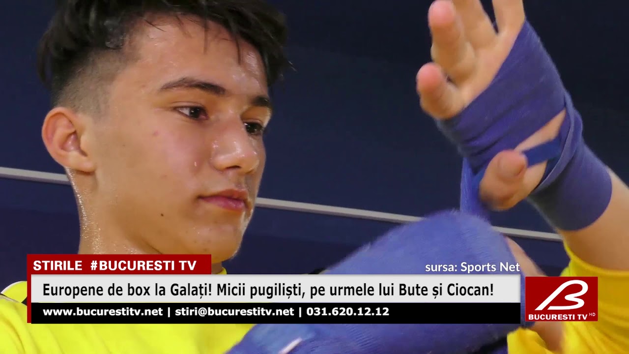 Europene de box la Galati! Micii pugilisti, pe urmele lui Bute si Ciocan!