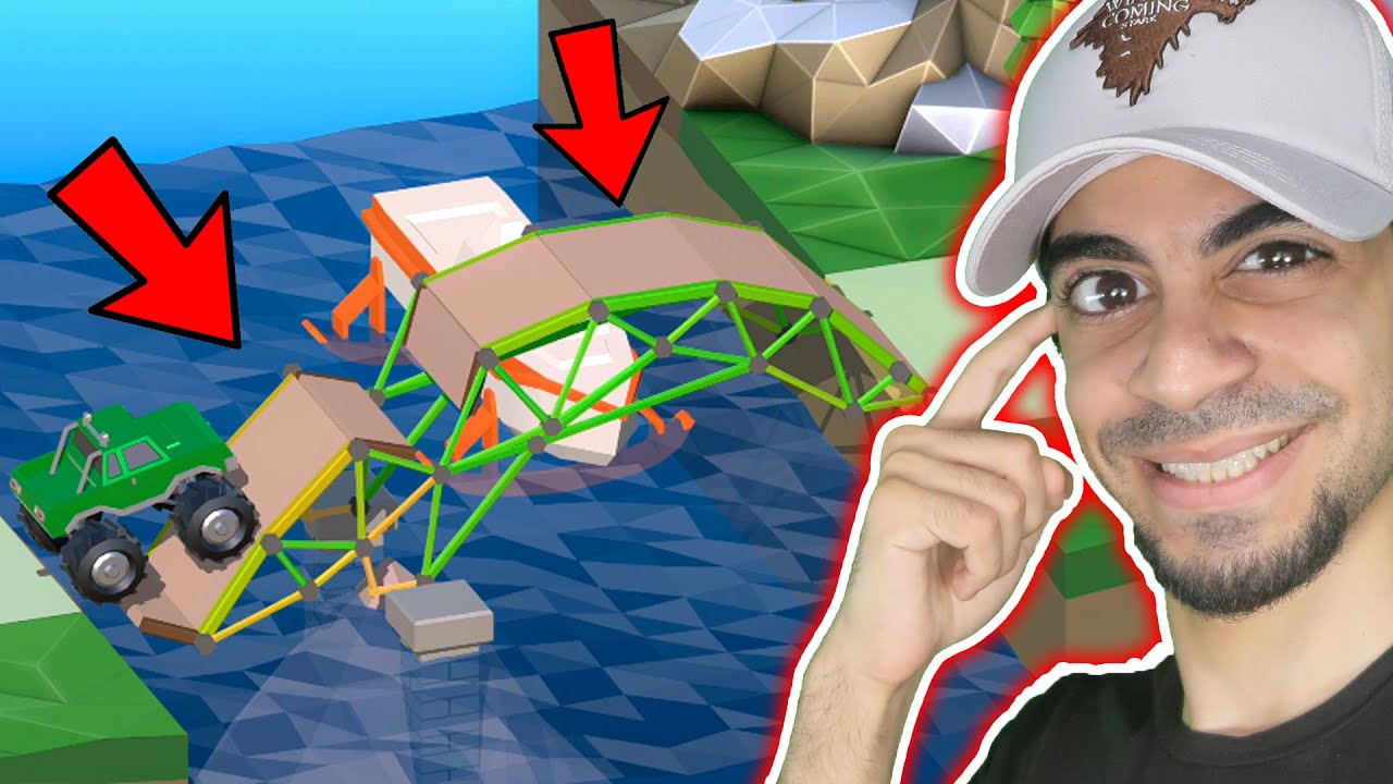 لعبة بناء الجسر Poly Bridge 2 !!