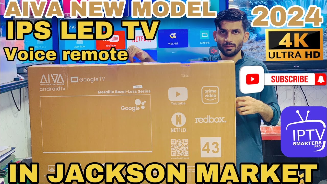 AIVA led android tv new model 2024 03402845344 Watsapp in Jackson market Karachi Pakistan