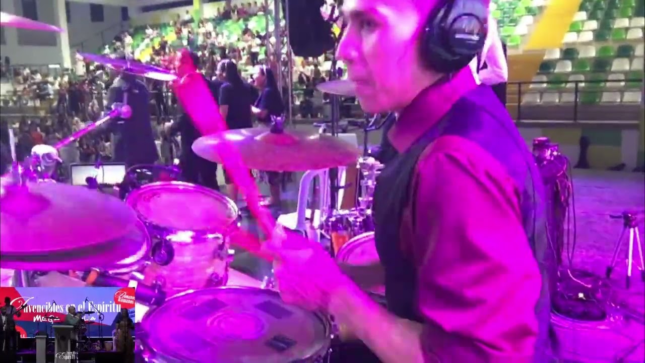 LIVE POPURRI LATINO PENTECOSTAL Drum cover - Abel Maza LIVE