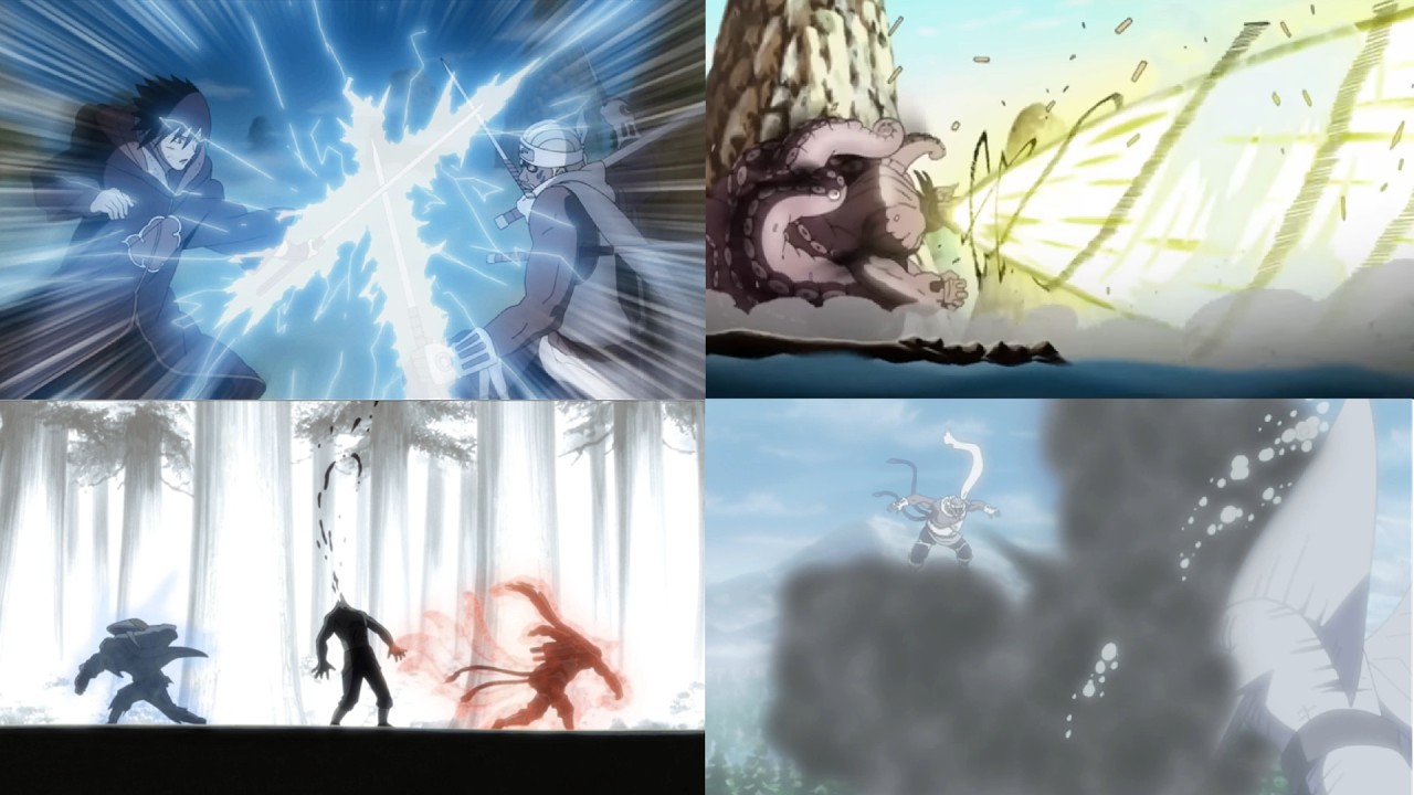 All of Killer Bee Jutsu キラービー (術)