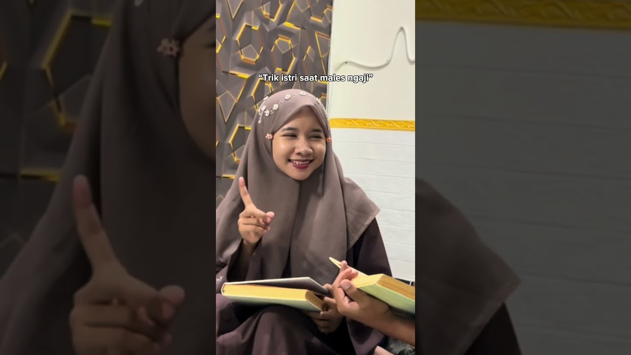 Trik istri males ngaji☹️