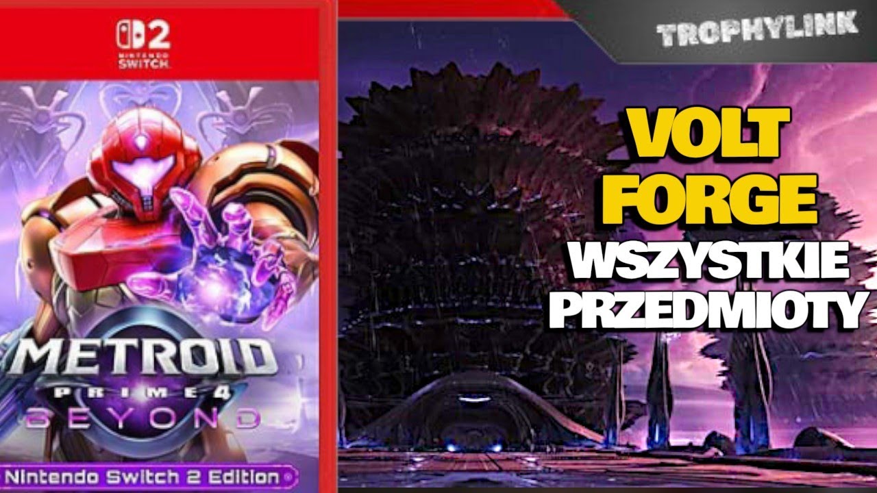 Jak znaleźć wszystkie przedmioty w Volt Forge - Metroid Prime 4 Beyond (Poradnik PL)