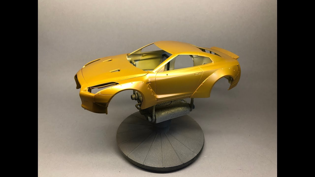 Aoshima: Nissan R35 GT-R LB Works Ver.1 Part 2