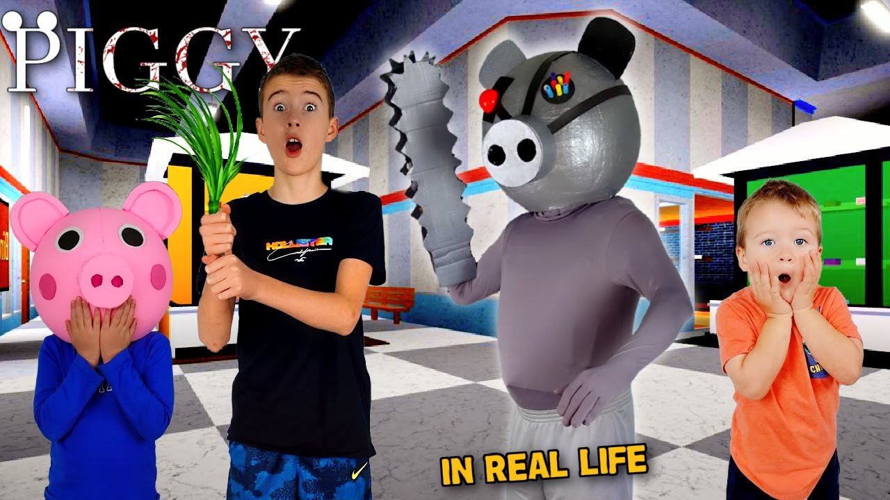 Escape Roblox Piggy In Real Life Chapter 10: The Mall