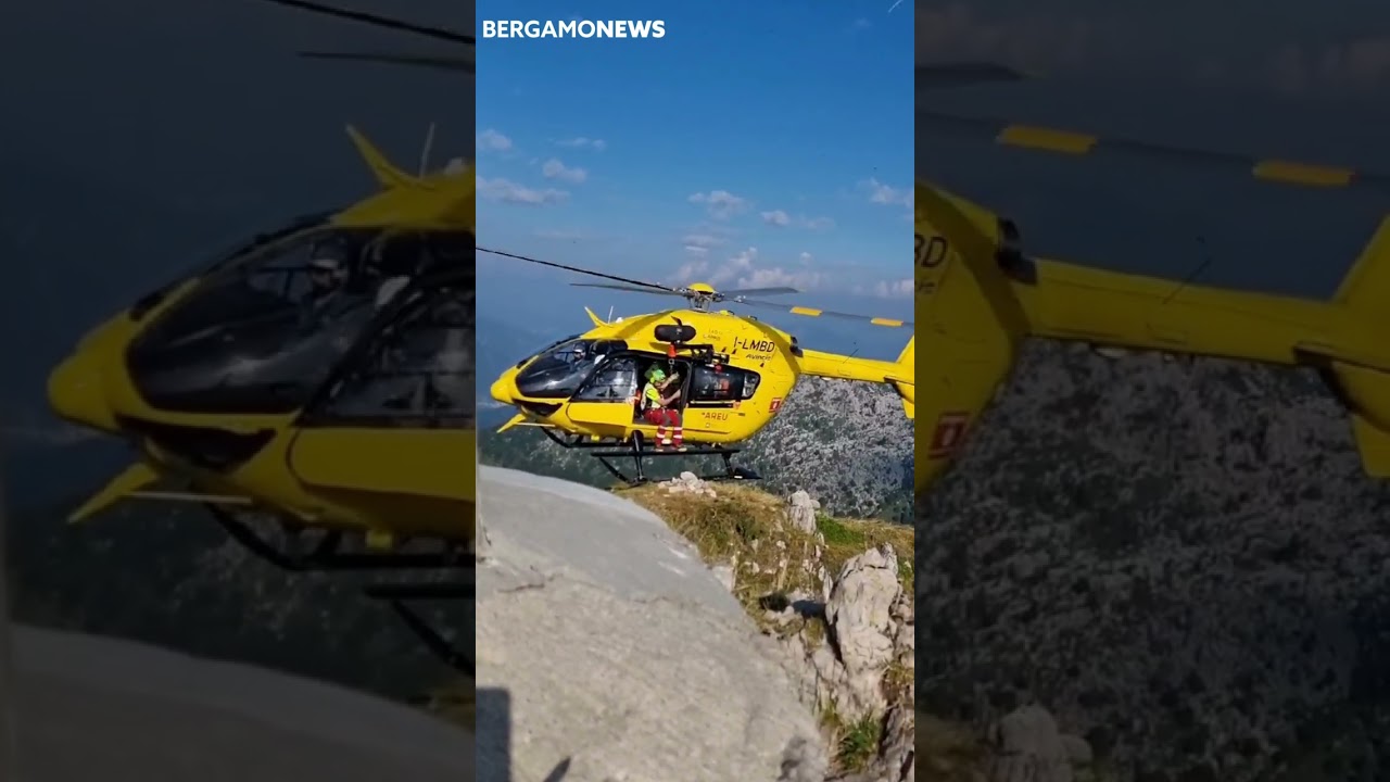 Elisoccorso in azione sull'Alben: 44enne scivola e si ferisce al gomito