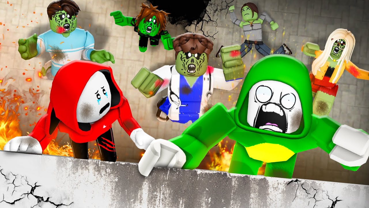 Maizen Family Escape ZOMBIE Apocalypse | Maizen Roblox | ROBLOX Brookhaven 🏡RP - FUNNY MOMENTS