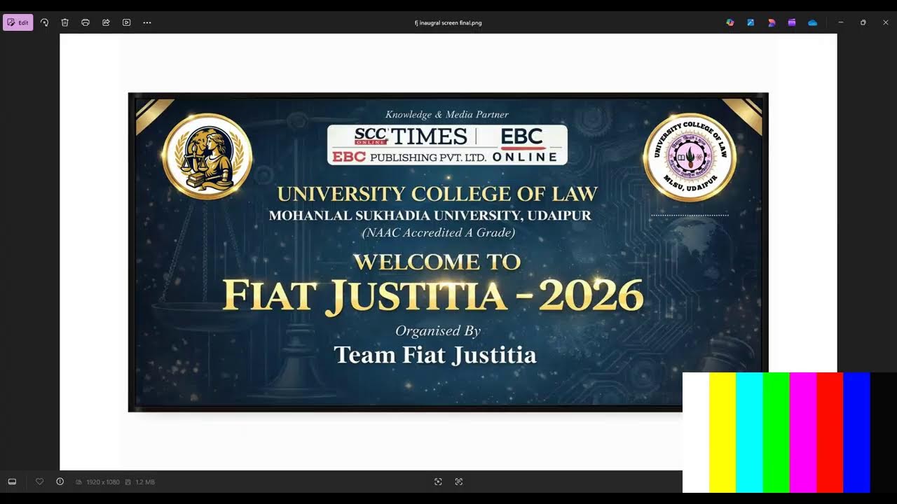 FIAT JUSTITIA - 2026 (LAW-MLSU)