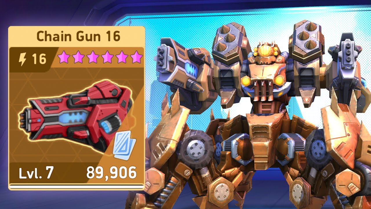 First Look: New Chaingun 16 and Scorpius Gameplay | Mech Arena