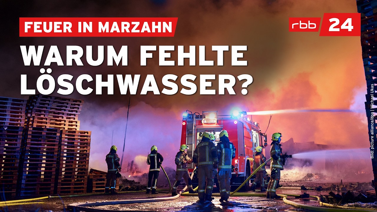 Großbrand in Berlin-Marzahn: 225 Feuerwehrleute im Einsatz