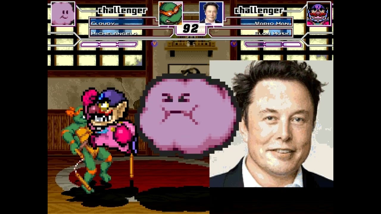Wailordlover Mugen - Cloudy and Michaelanglo VS My Roster