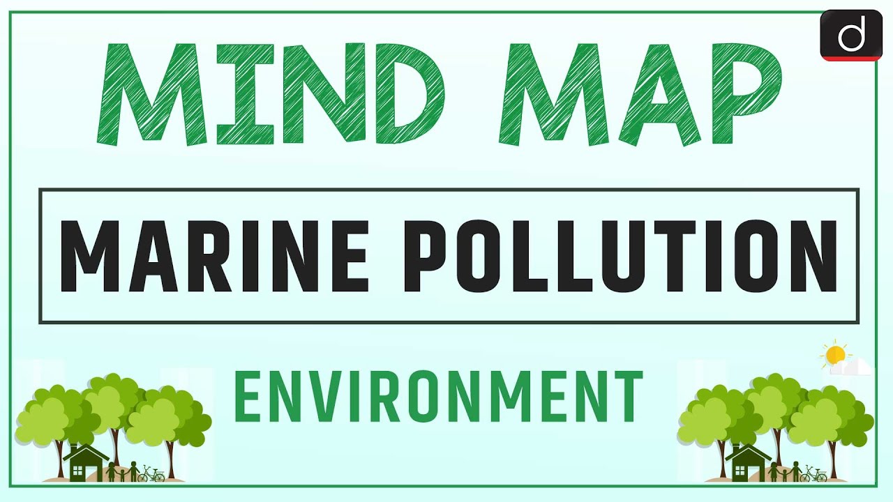 Marine Pollution &ndash; MIND MAP ENVIRONMENT  | Drishti IAS ENGLISH