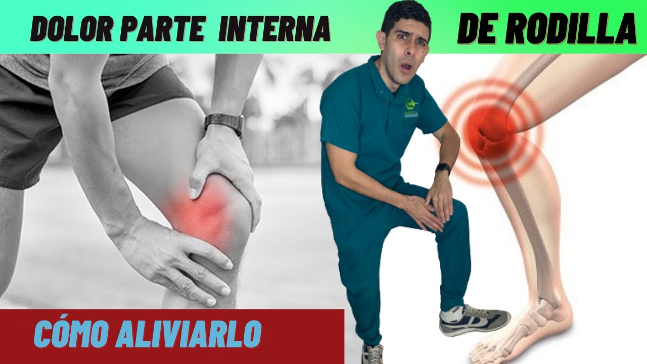Cómo quitar el dolor de la parte interna de la rodilla con 4 movimientos