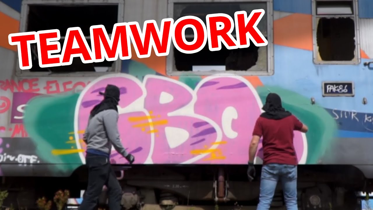 ВЗРЫВ МУСОРОВОЗА - мы создали ГРАФФИТИ-КОМАНДУ